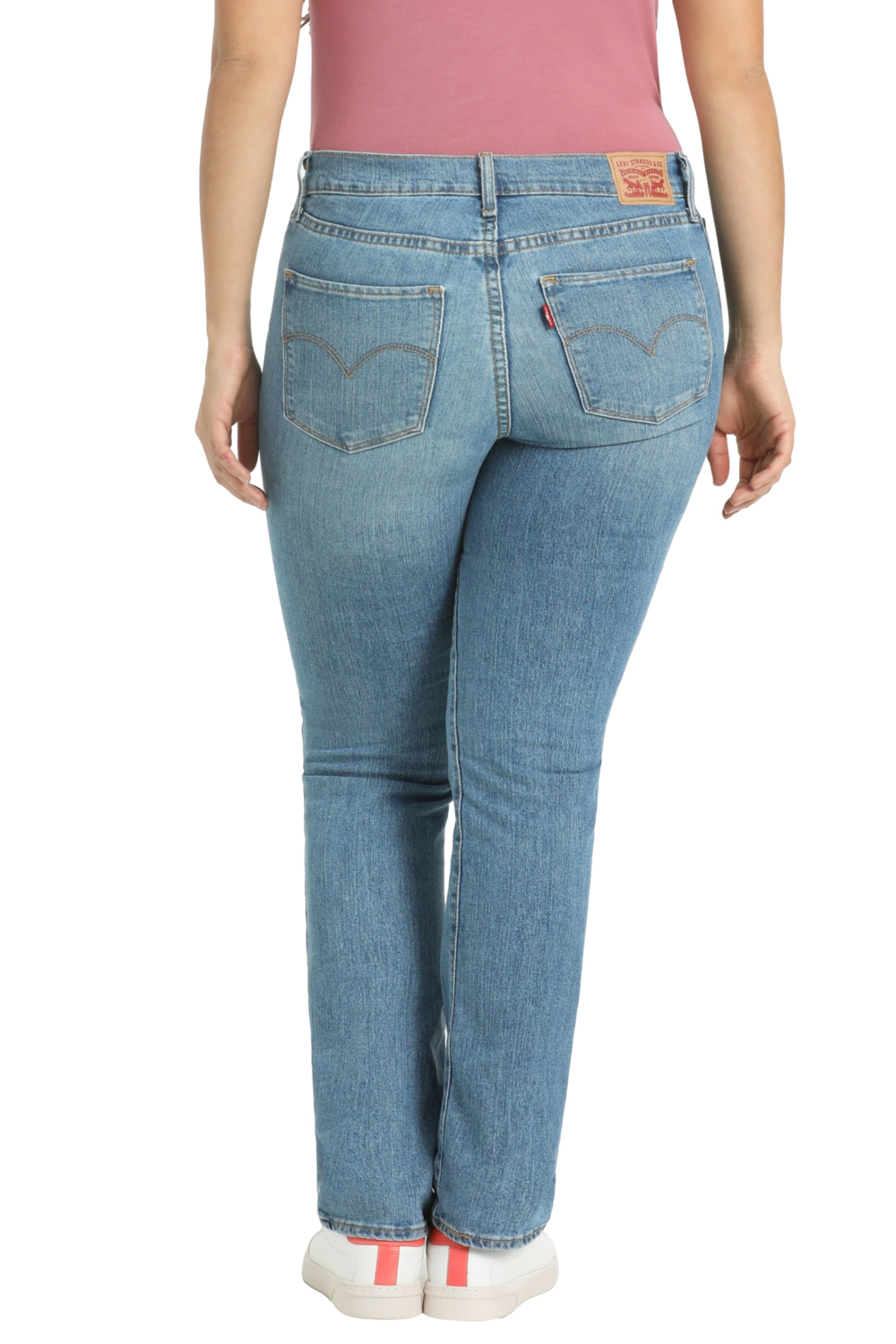 JEANS MUJER 314 SHAPING STRAIGHT CELESTE LEVIS 19631-0223 - 3