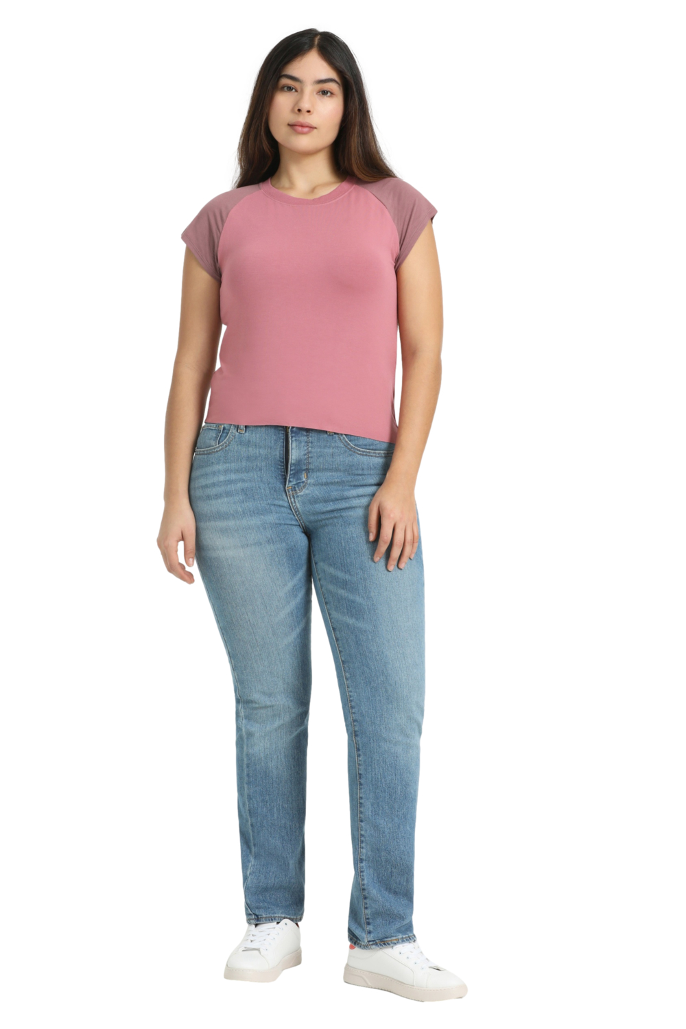 JEANS MUJER 314 SHAPING STRAIGHT CELESTE LEVIS 19631-0223 - 4