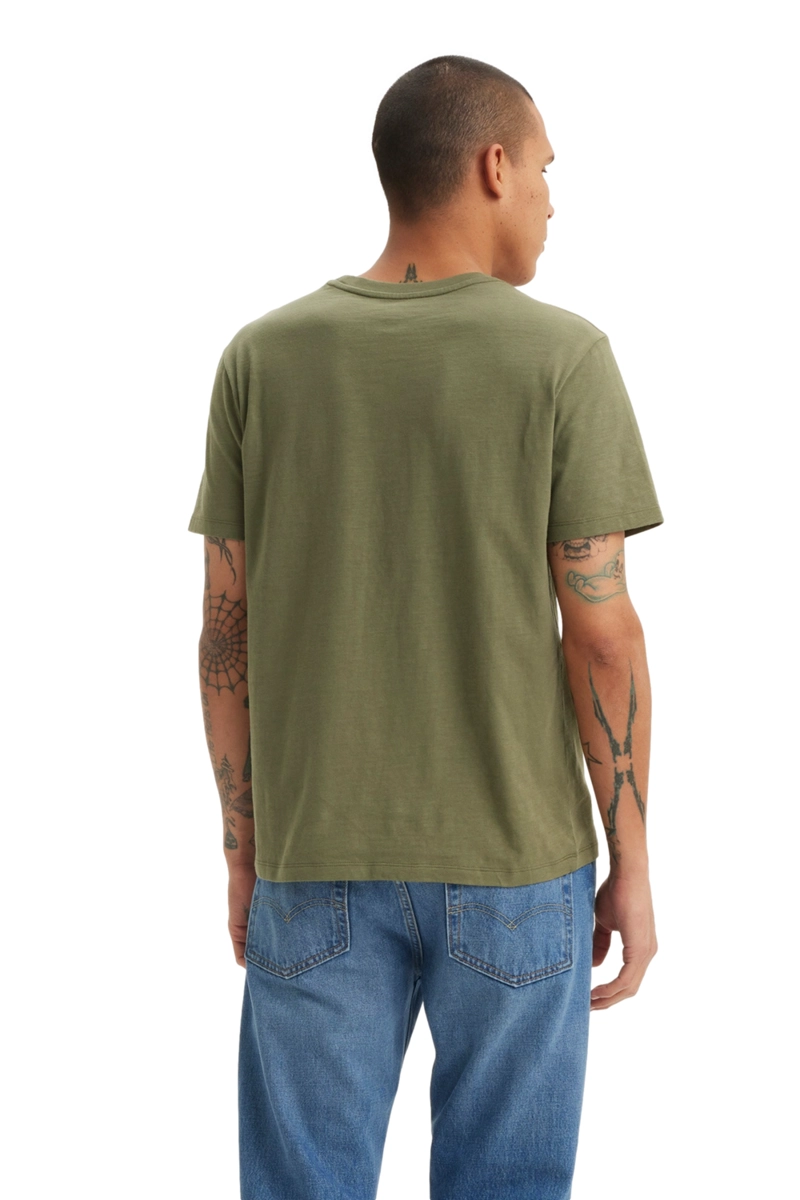 POLERA HOMBRE CLASSIC POCKET TEE VERDE LEVIS 19342-0366 - 2