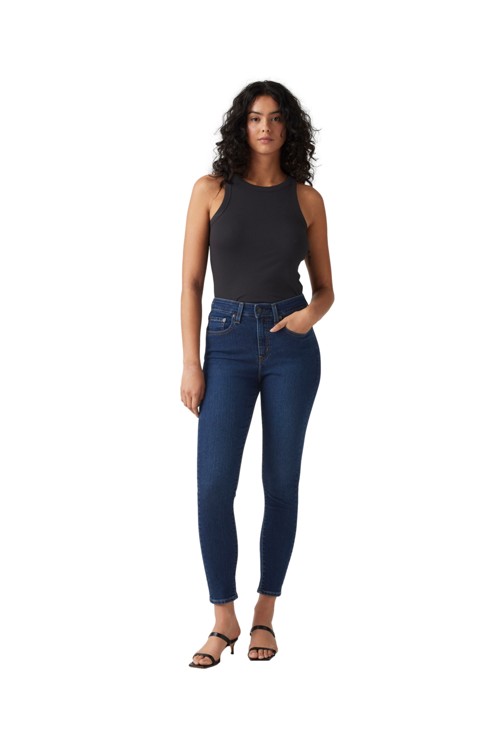JEANS MUJER 721 HIGH RISE SKINNY AZUL LEVIS 18882-0782 - 4