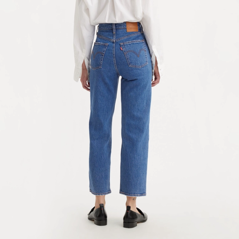 JEANS MUJER RIBCAGE STRAIGHT ANKLE CELESTE LEVIS 72693-0117 - 5