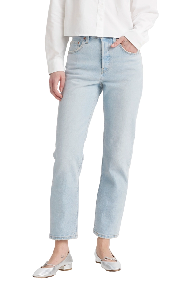 JEANS MUJER 501 CROP CELESTE LEVIS 36200-0333 - 1