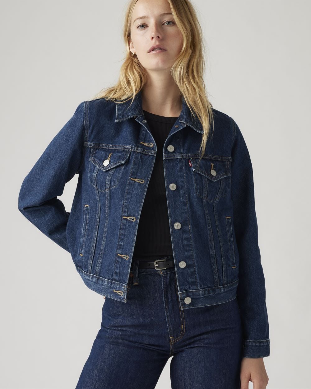 CHAQUETA MUJER ORIGINAL TRUCKER AZUL LEVIS 29945-0036 - 3