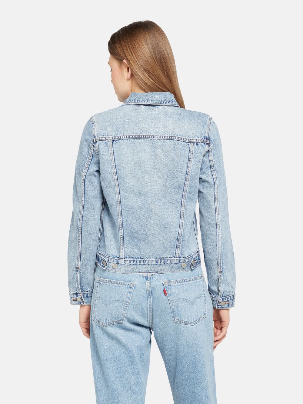 CHAQUETA MUJER ORIGINAL TRUCKER CELESTE LEVIS 29945-0100 - 2