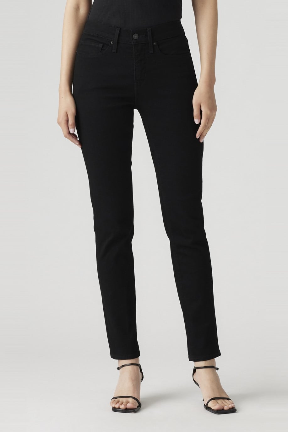 JEANS MUJER 312 SHAPING SLIM NEGRO LEVIS 19627-0237 - 1