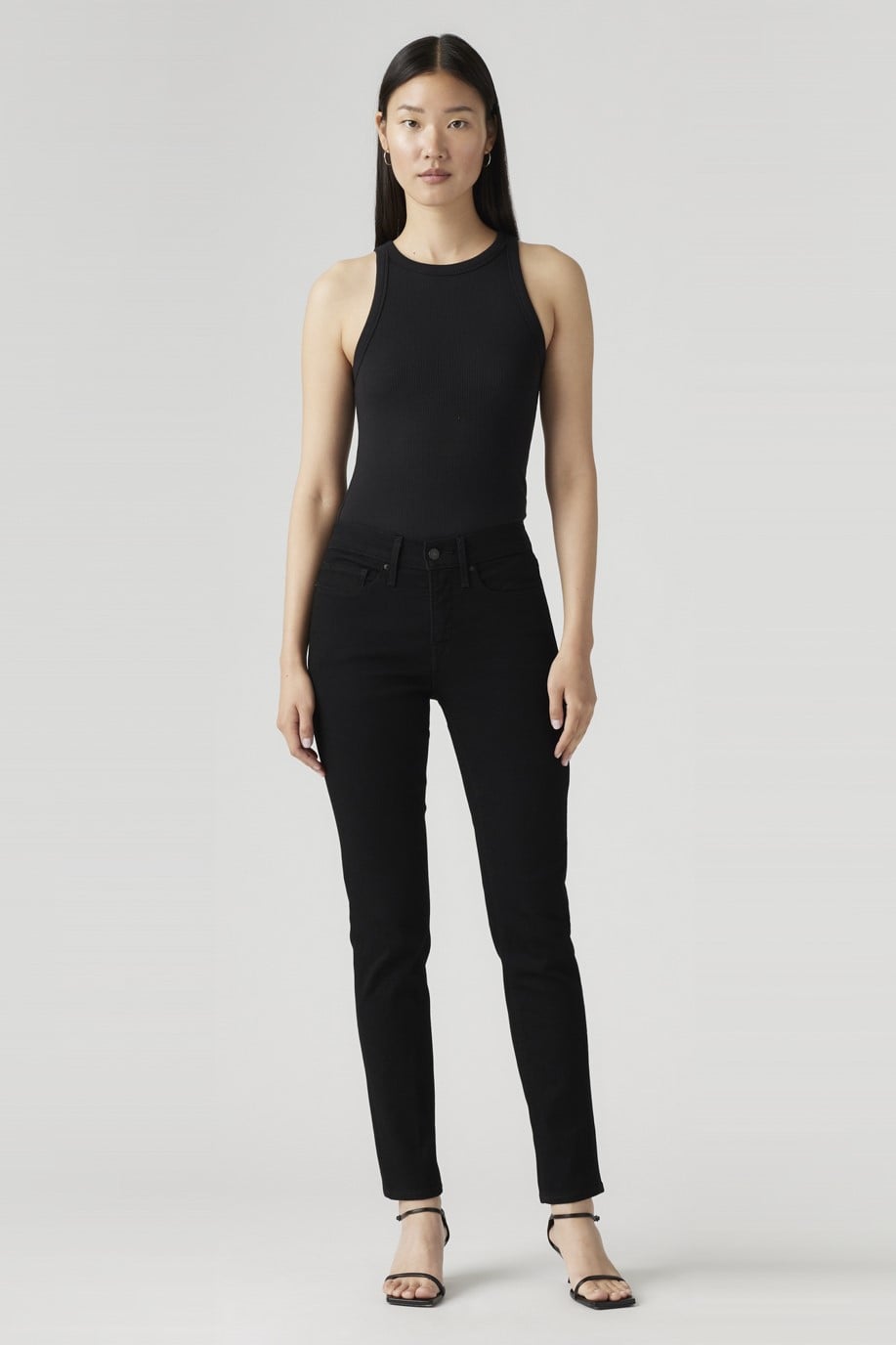 JEANS MUJER 312 SHAPING SLIM NEGRO LEVIS 19627-0237 - 3