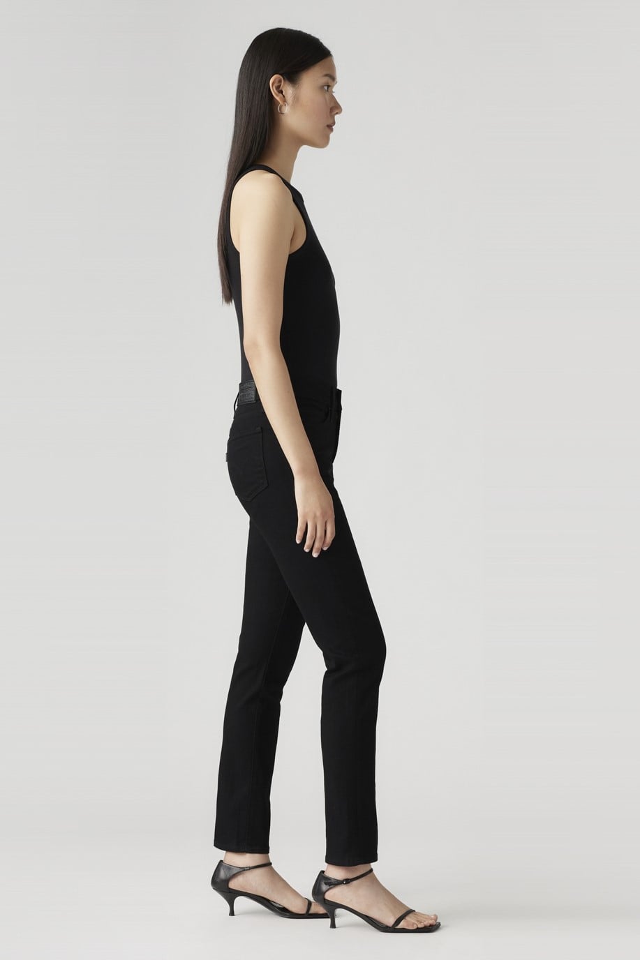 JEANS MUJER 312 SHAPING SLIM NEGRO LEVIS 19627-0237 - 5