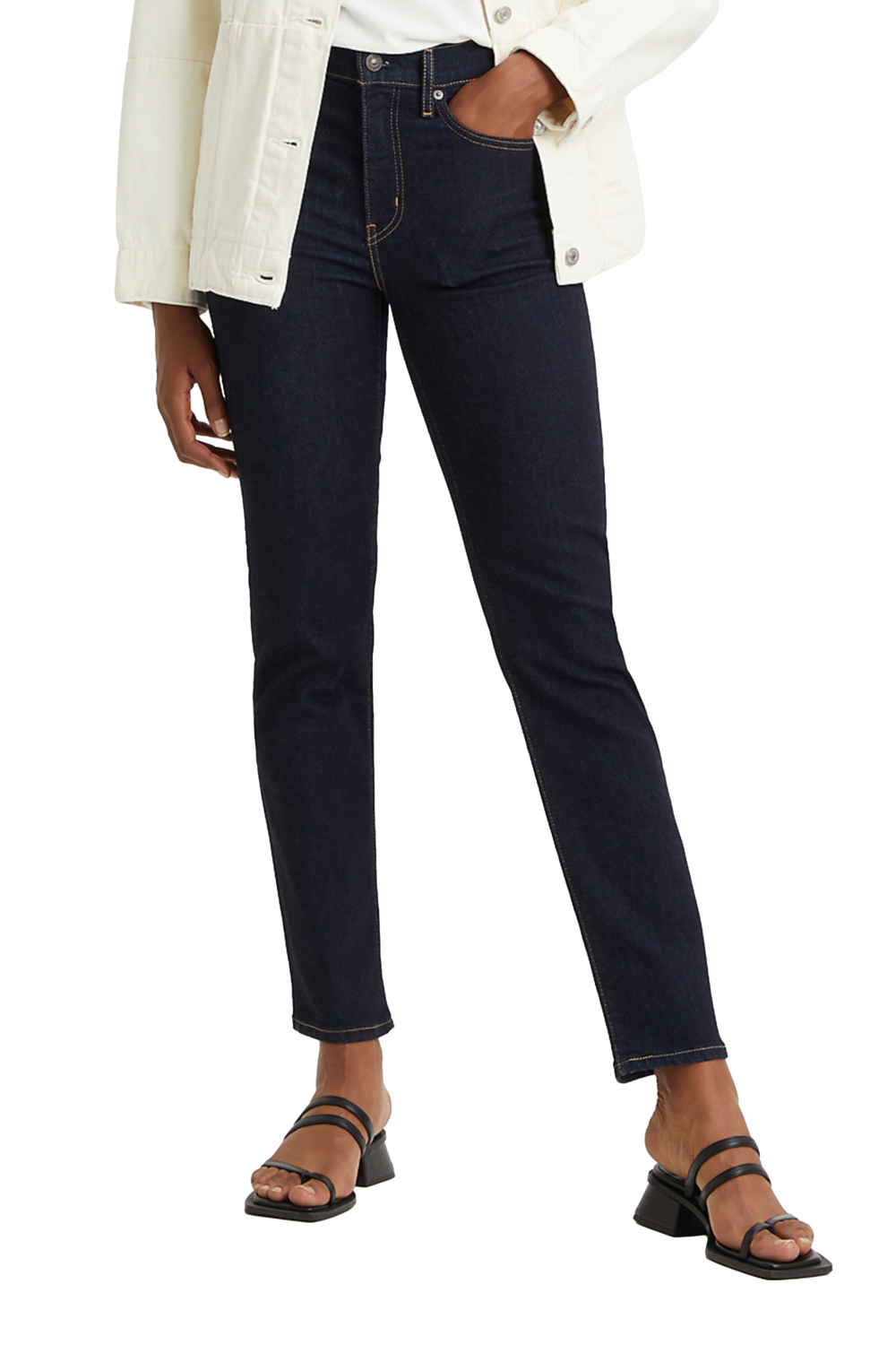 JEANS MUJER 724 HIGH RISE STRAIGHT AZUL LEVIS 18883-0227 - 1