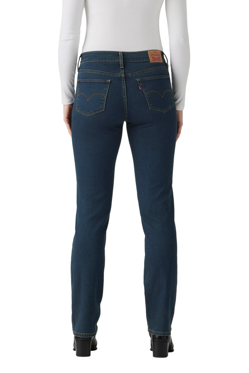 JEANS MUJER 314 SHAPING STRAIGHT AZUL LEVIS 19631-0280 - 3