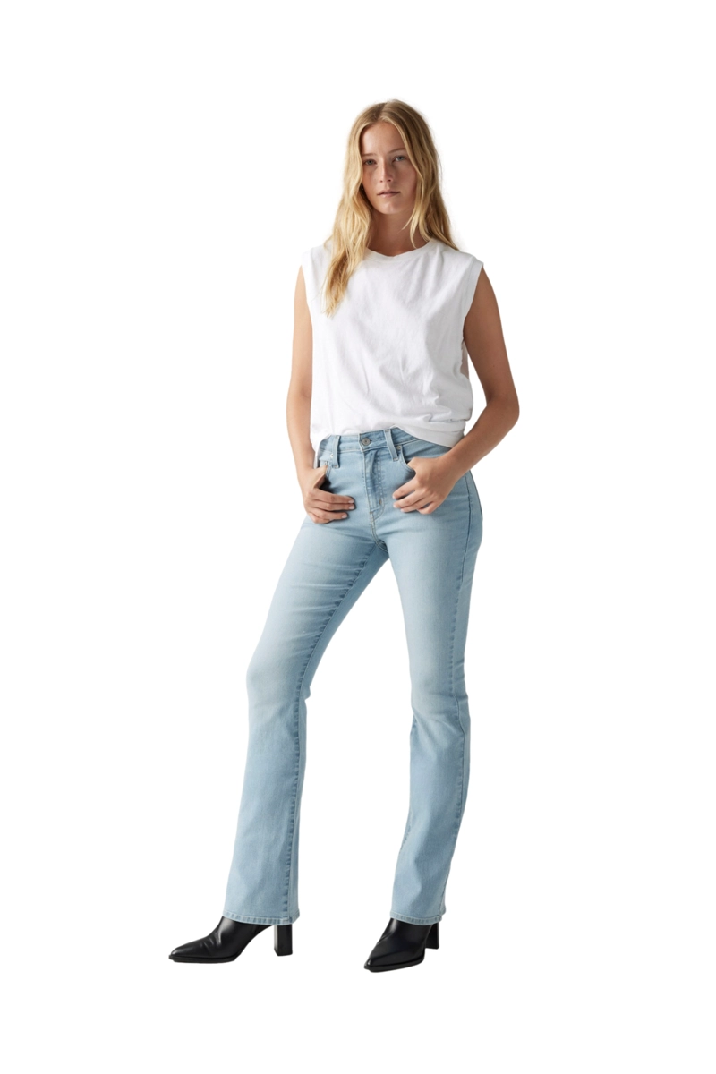 JEANS MUJER 725 HIGH RISE BOOTCUT CELESTE LEVIS 18759-0201 - 4