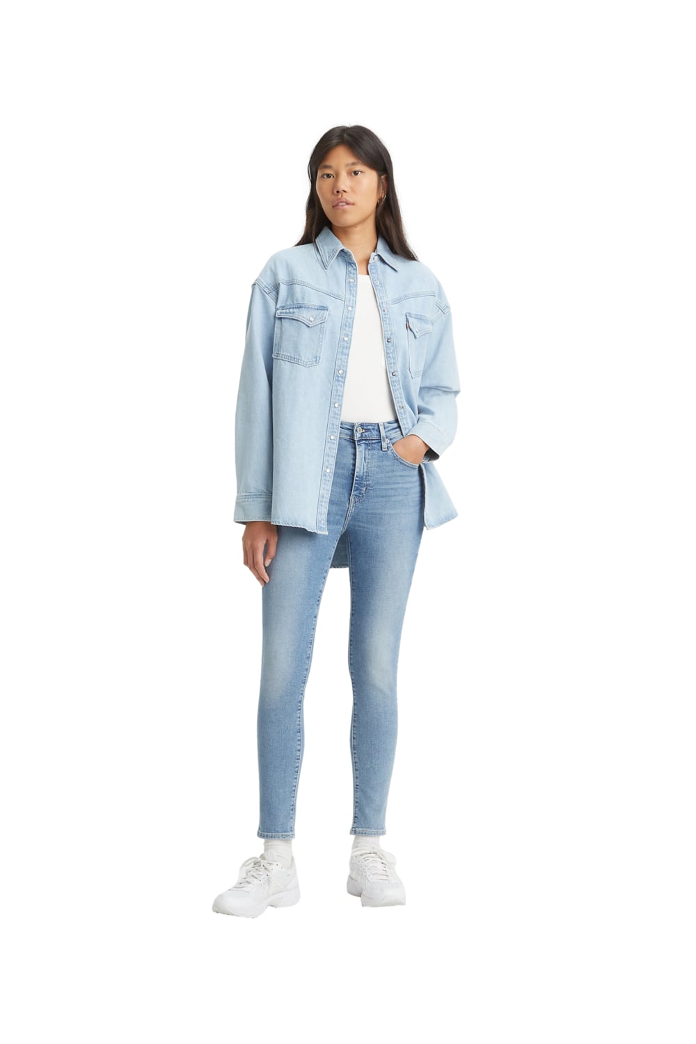 JEANS MUJER 721 HIGH RISE SKINNY CELESTE LEVIS 18882-0601 - 4
