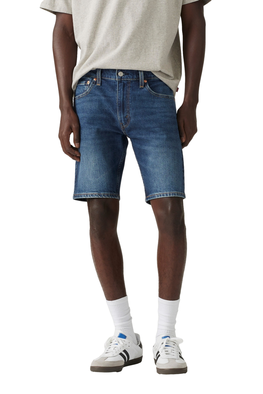 SHORTS HOMBRE 412 SLIM AZUL LEVIS 39387-0137 - 1