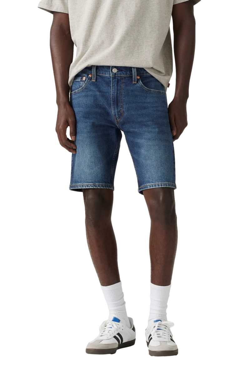 SHORTS HOMBRE 412 SLIM AZUL LEVIS 39387-0137 - 1
