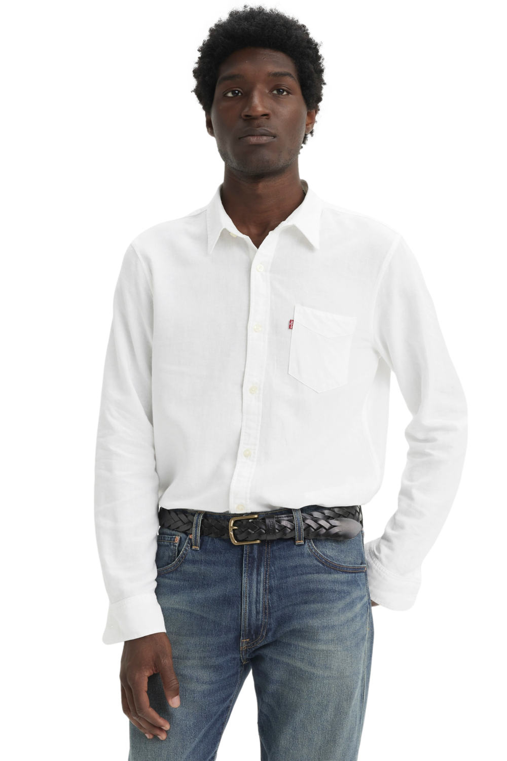 CAMISA HOMBRE 1 POCKET STANDARD BLANCO LEVIS 85746-0140 - 1