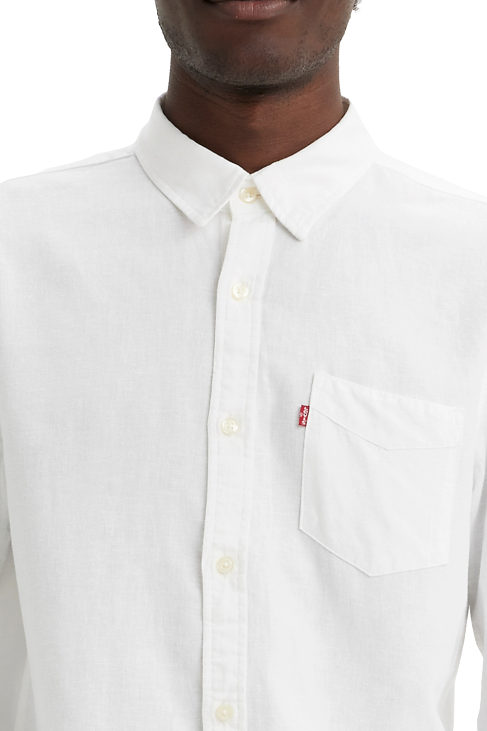CAMISA HOMBRE 1 POCKET STANDARD BLANCO LEVIS 85746-0140 - 4