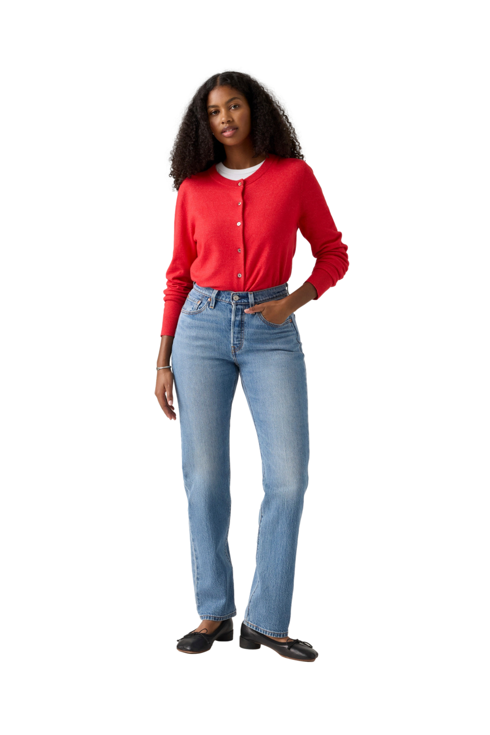 JEANS MUJER 501 CURVE CELESTE LEVIS 0036A-0002 - 5