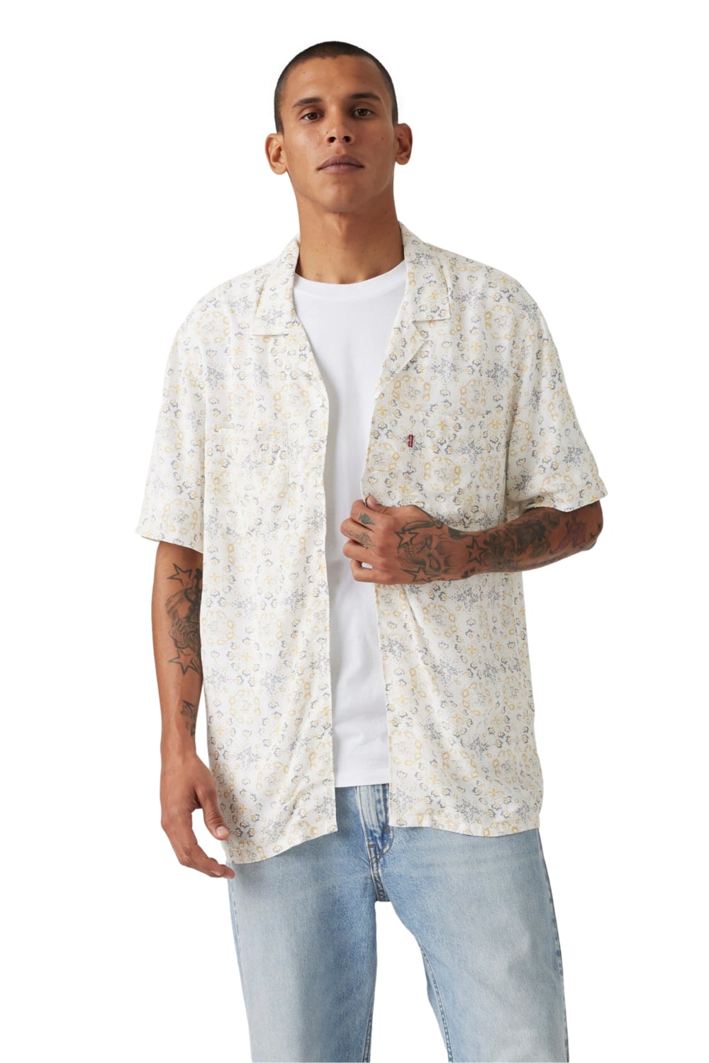 CAMISA HOMBRE S/S CLASSIC CAMPER BEIGE LEVIS 21976-0115 - 3