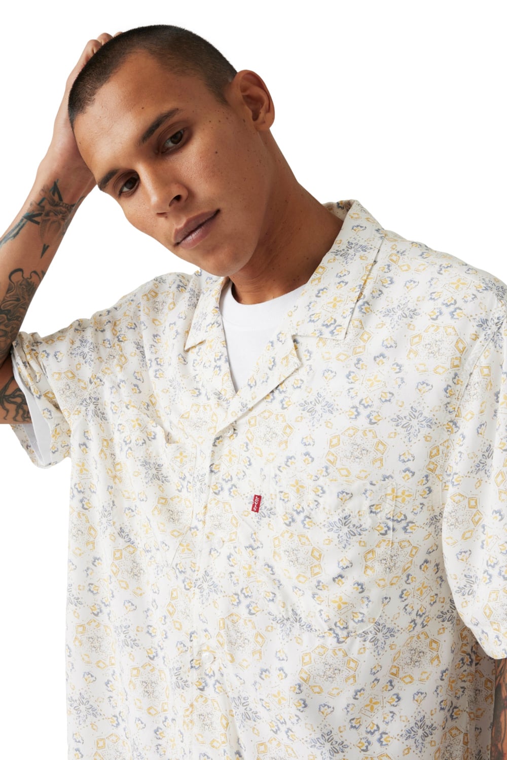 CAMISA HOMBRE S/S CLASSIC CAMPER BEIGE LEVIS 21976-0115 - 4
