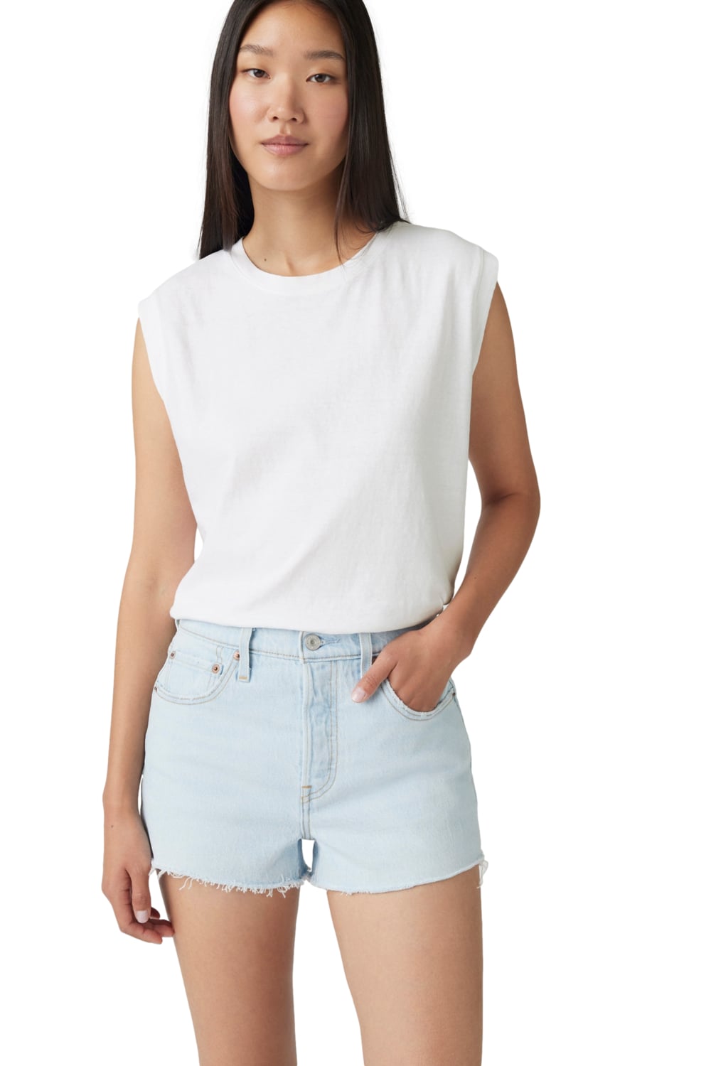 SHORTS MUJER 501 ORIGINAL SHORT CELESTE LEVIS 56327-0476 - 5
