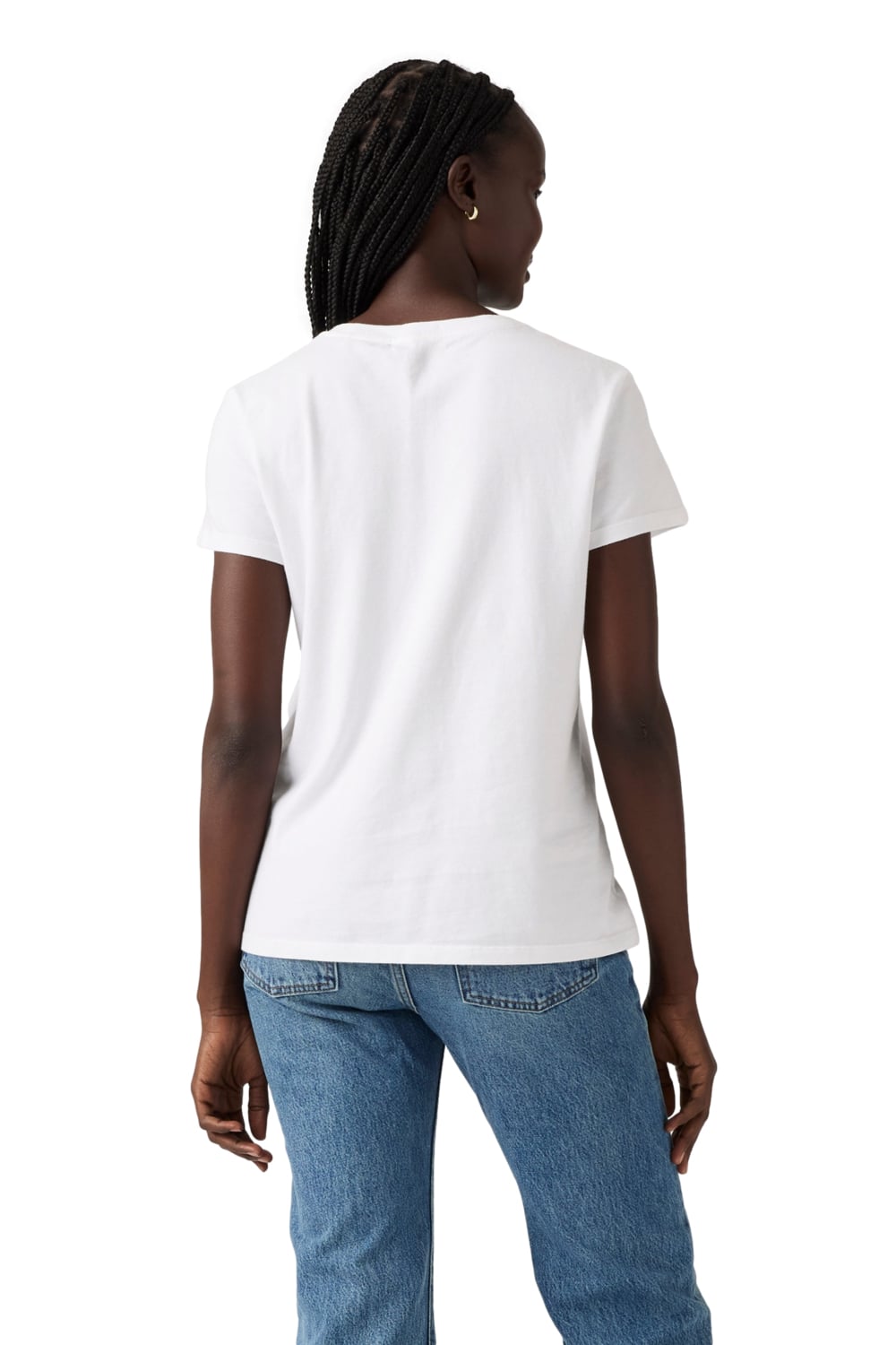 POLERA MUJER THE PERFECT TEE BLANCO LEVIS 17369-3198 - 2