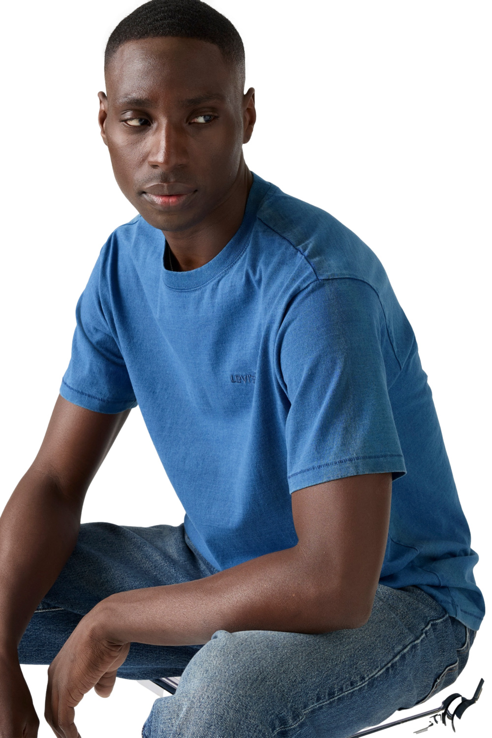 POLERA HOMBRE RED TAB VINTAGE TEE AZUL LEVIS A0637-0173 - 3