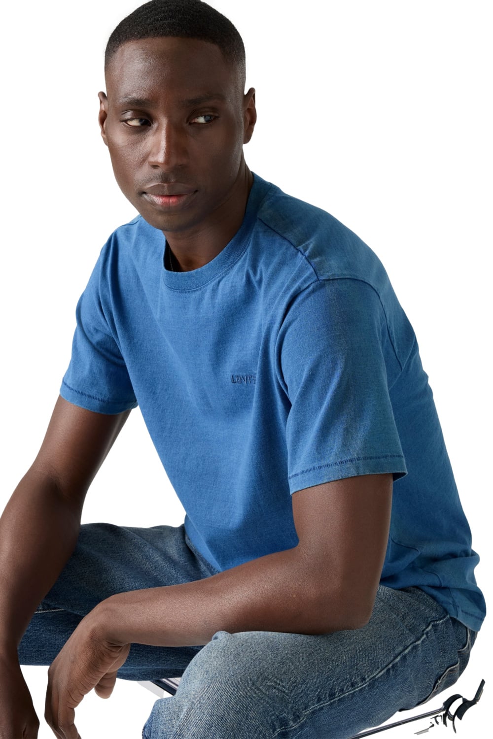 POLERA HOMBRE RED TAB VINTAGE TEE AZUL LEVIS A0637-0173 - 3