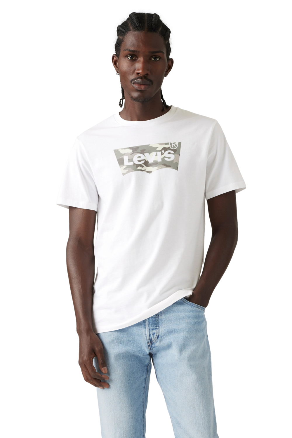 POLERA HOMBRE GRAPHIC CREWNECK TEE BLANCO LEVIS 22491-1953 - 1