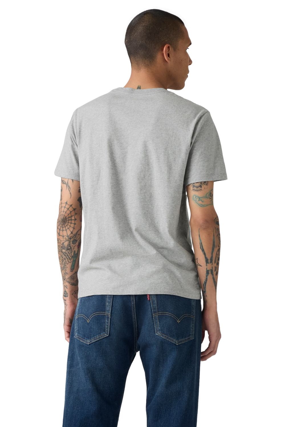 POLERA HOMBRE GRAPHIC CREWNECK TEE GRIS LEVIS 22491-1948 - 2