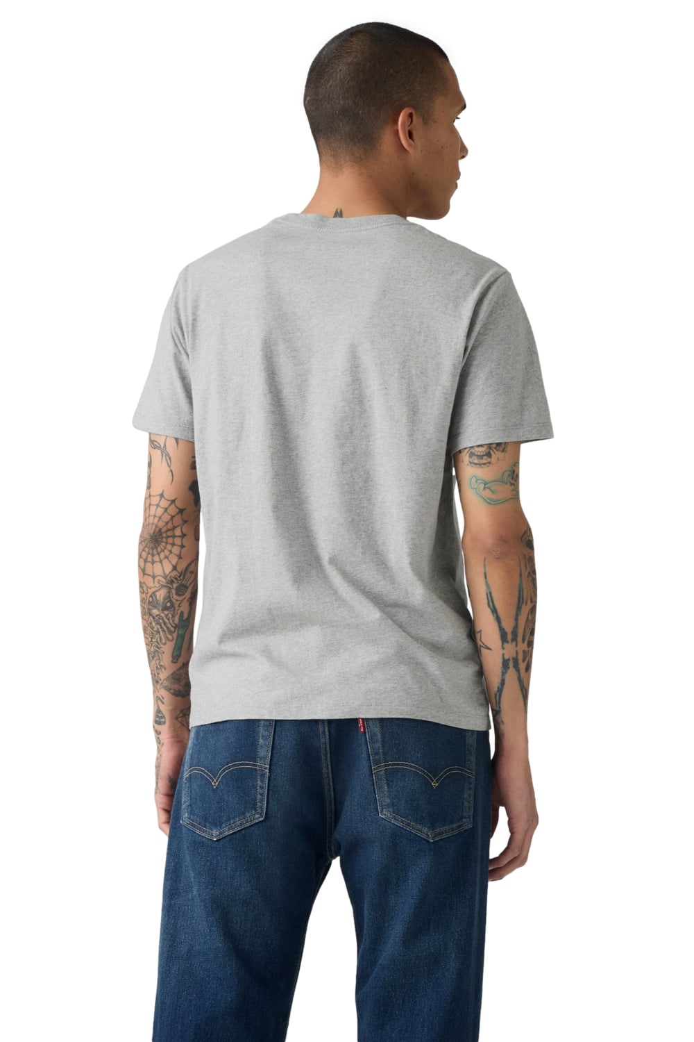 POLERA HOMBRE GRAPHIC CREWNECK TEE GRIS LEVIS 22491-1948 - 2
