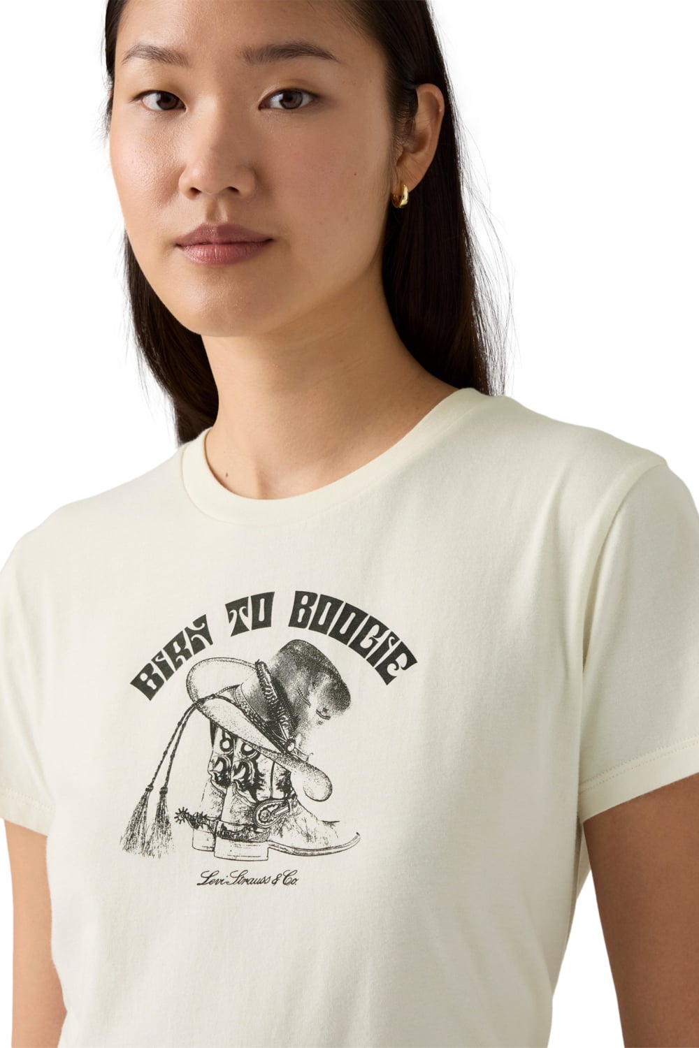 POLERA MUJER THE PERFECT TEE BLANCO LEVIS 17369-3311 - 4