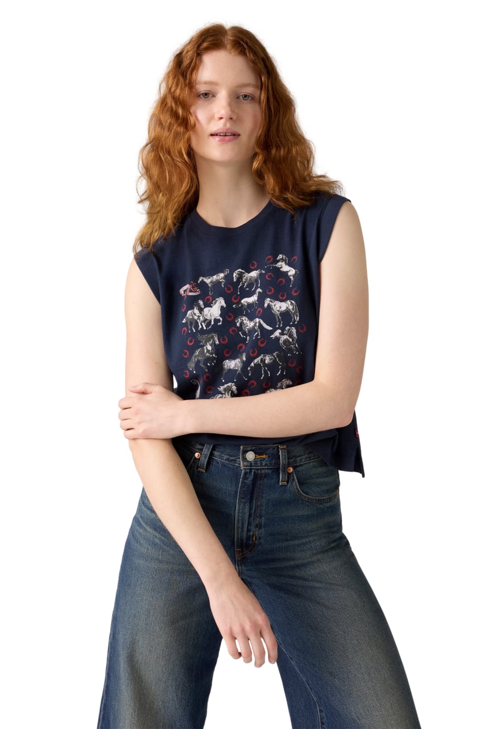POLERA MUJER BOXY TANK NEGRO LEVIS 001MW-0006 - 1