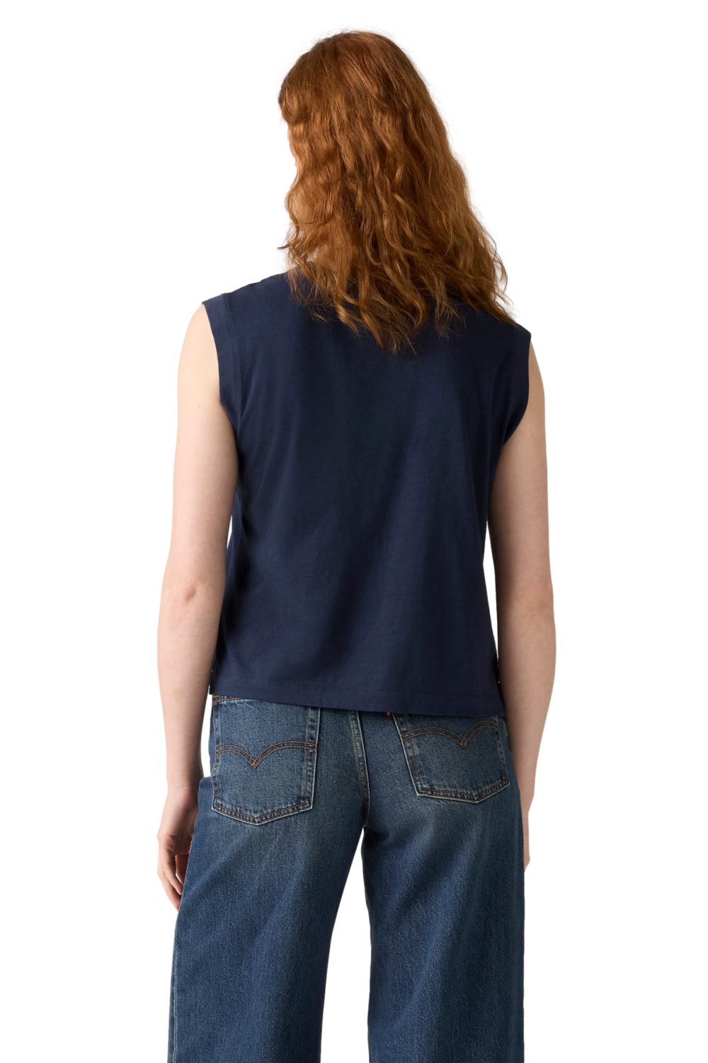 POLERA MUJER BOXY TANK NEGRO LEVIS 001MW-0006 - 2
