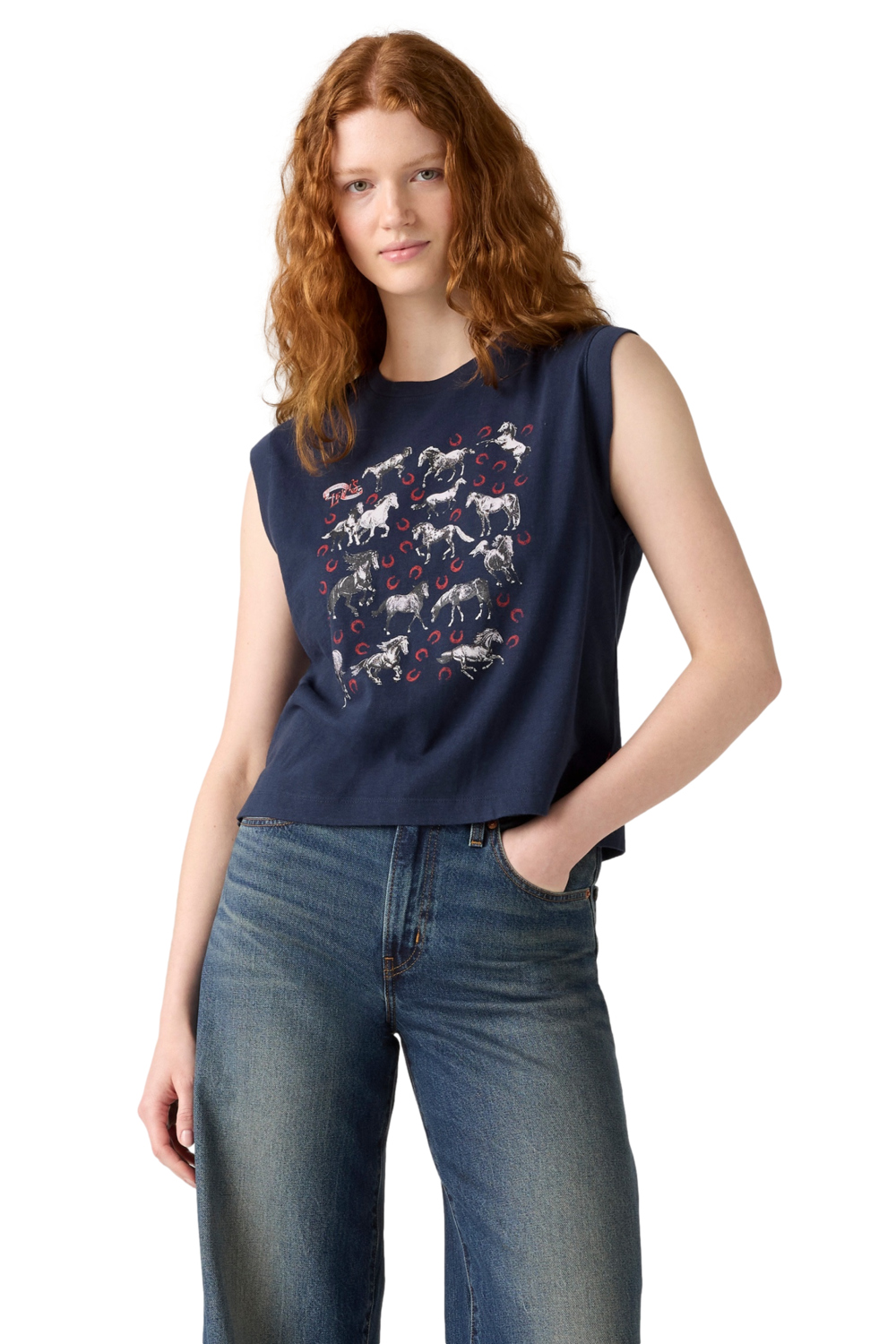 POLERA MUJER BOXY TANK NEGRO LEVIS 001MW-0006 - 3