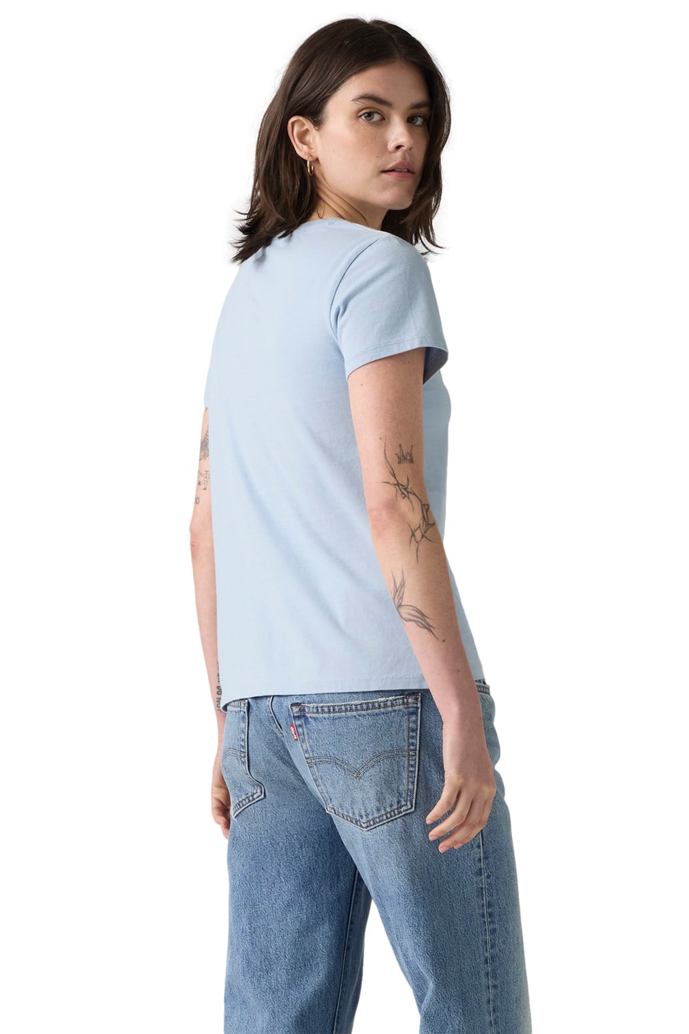 POLERA MUJER PERFECT TEE CELESTE LEVIS 39185-0398 - 2