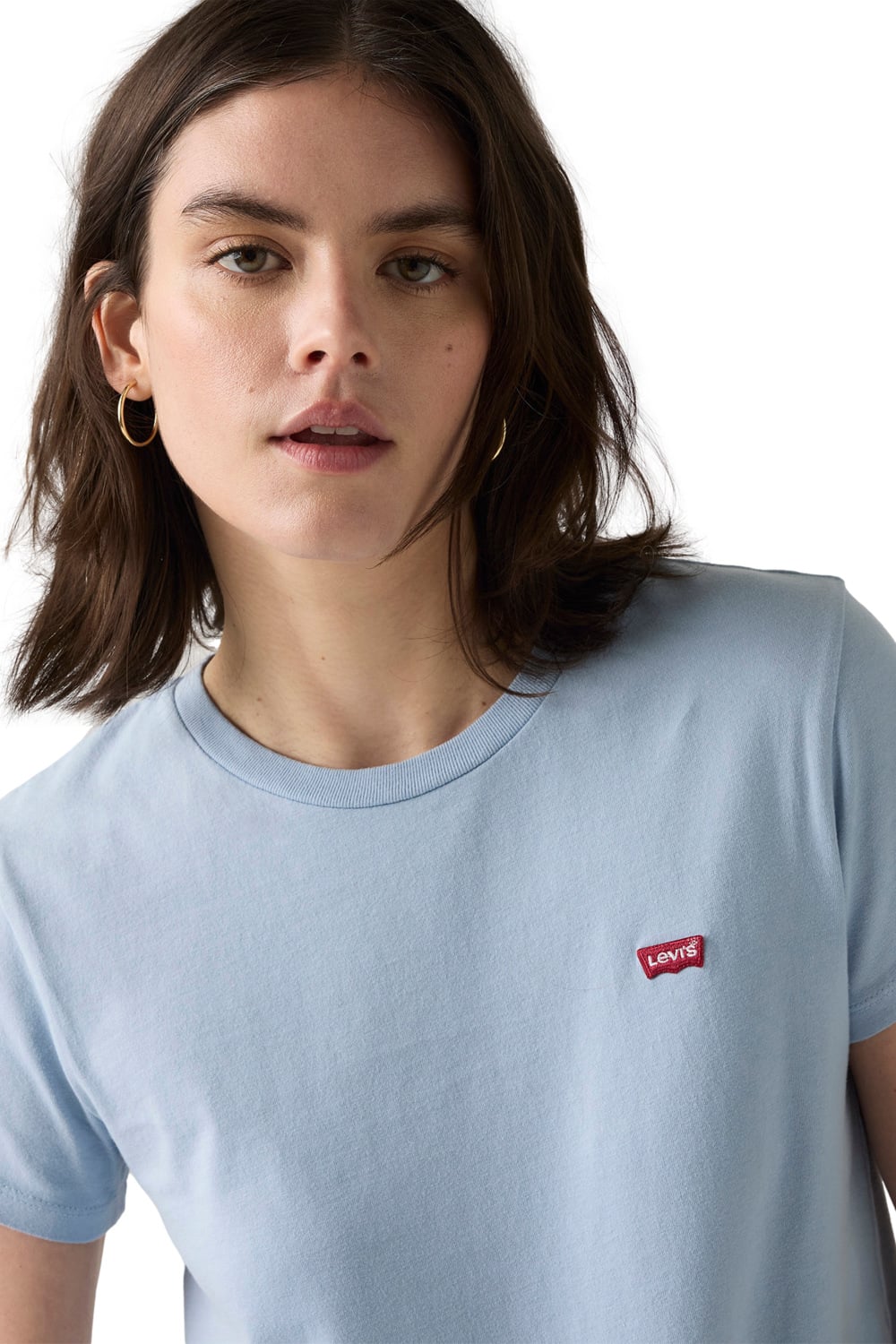 POLERA MUJER PERFECT TEE CELESTE LEVIS 39185-0398 - 4