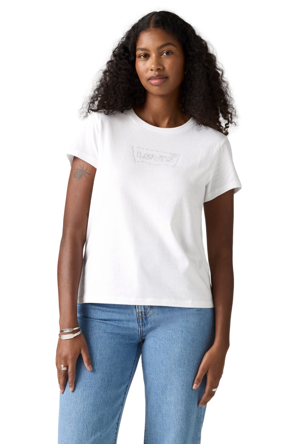 POLERA MUJER THE PERFECT TEE BLANCO LEVIS 17369-3271 - 1