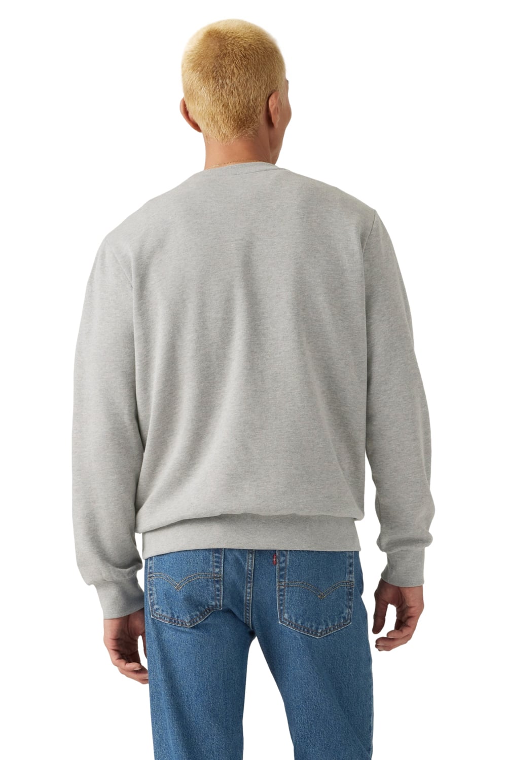 POLERON HOMBRE STANDARD GRAPHIC CREW GRIS LEVIS 38423-0145 - 3