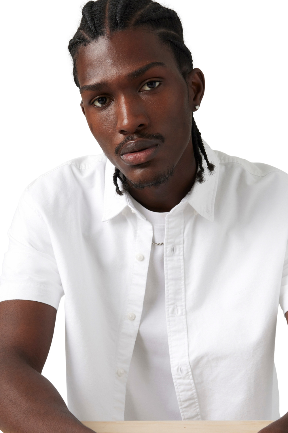 CAMISA HOMBRE BUTTON DOWN BLANCO LEVIS A9161-0014 - 4