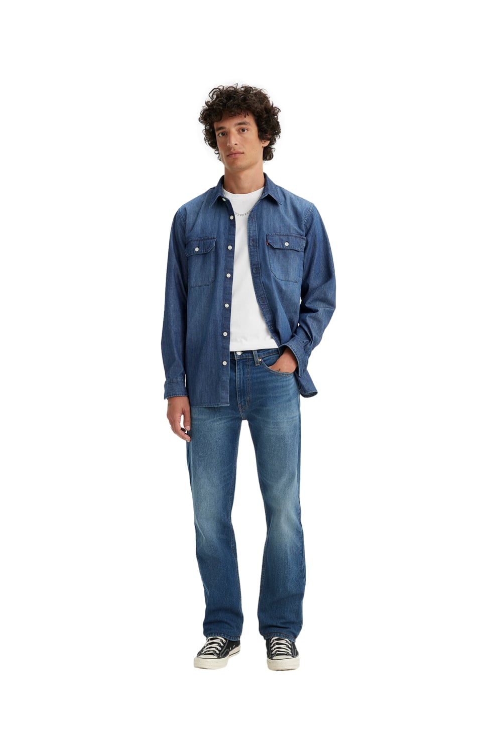 JEANS HOMBRE 505 REGULAR AZUL LEVIS 00505-2683 - 4
