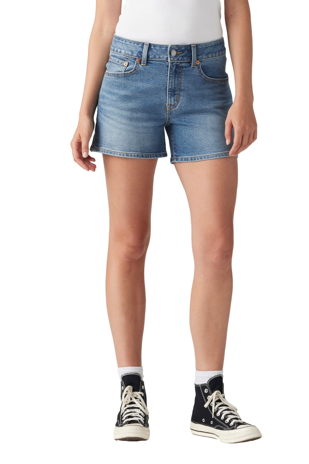 SHORTS MUJER A-LINE CELESTE LEVIS 001S4-0003 - 1