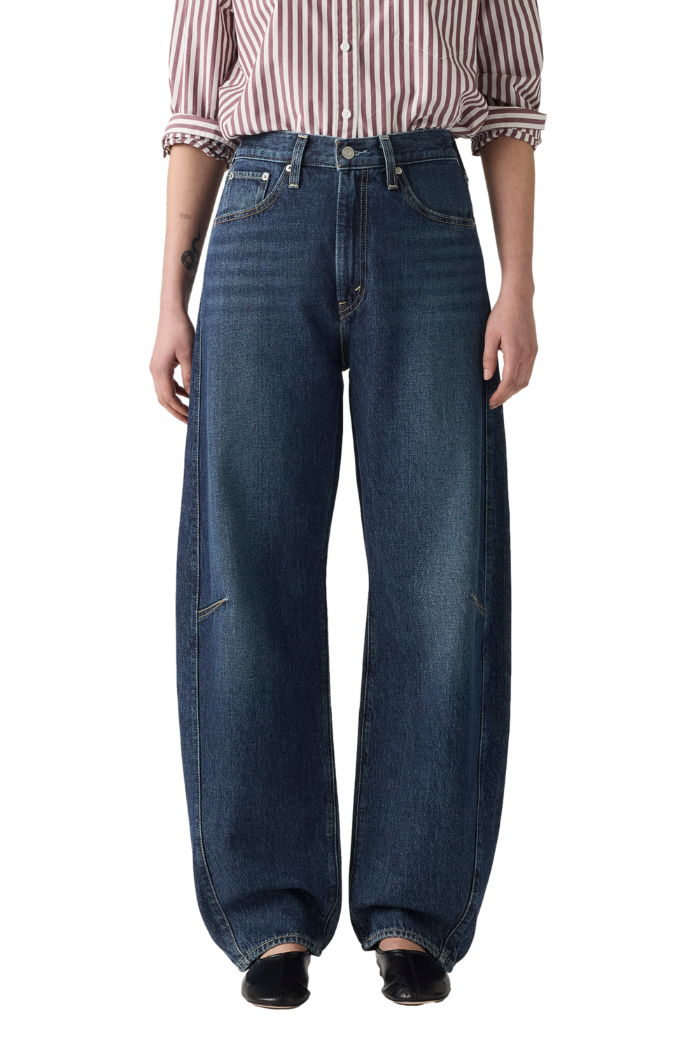 JEANS MUJER CINCH BARREL AZUL LEVIS 003V5-0001 - 1