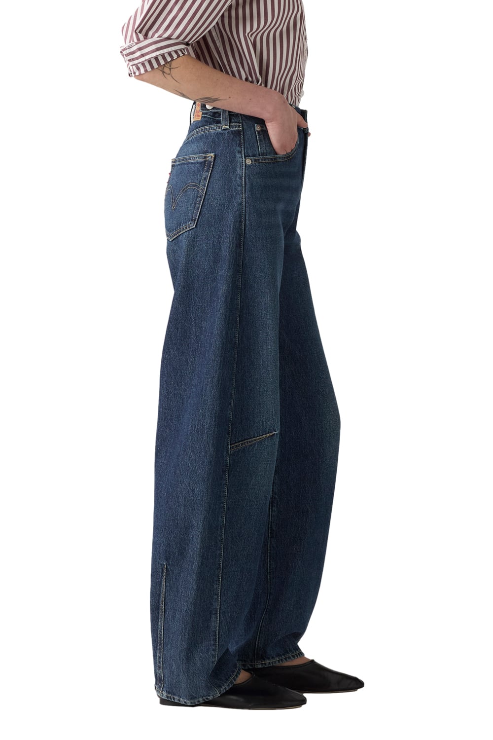 JEANS MUJER CINCH BARREL AZUL LEVIS 003V5-0001 - 2