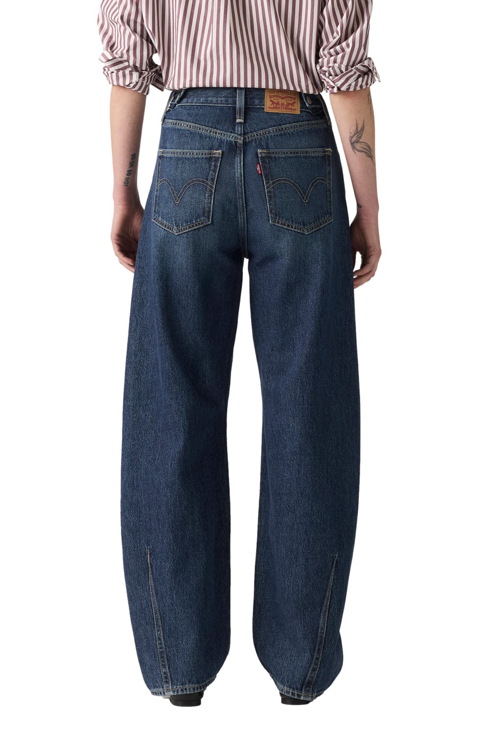 JEANS MUJER CINCH BARREL AZUL LEVIS 003V5-0001 - 3