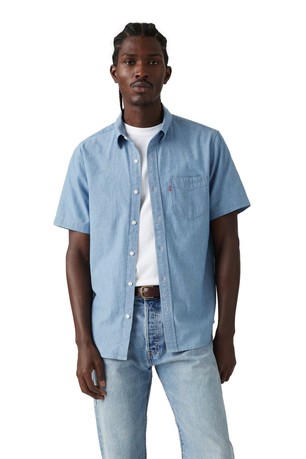 CAMISA HOMBRE CLASSIC STANDARD AZUL LEVIS 86627-0267 - 1