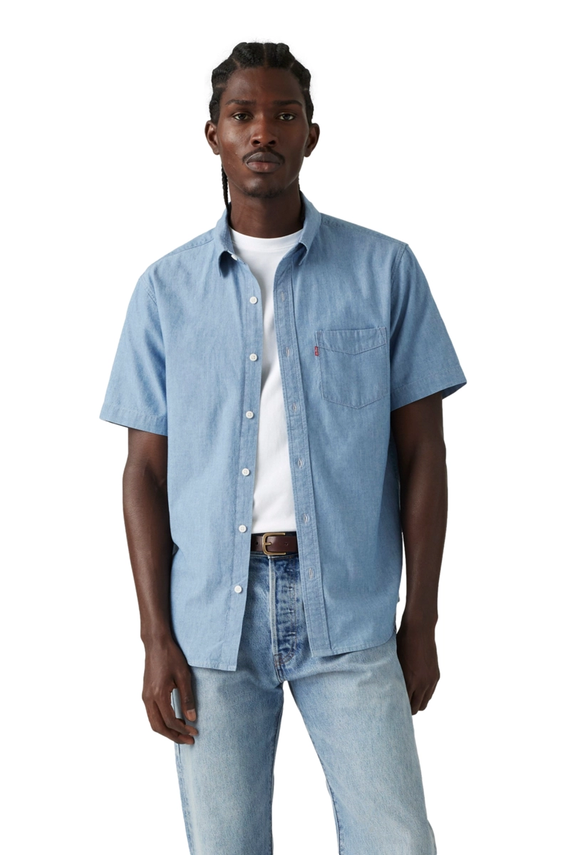 CAMISA HOMBRE CLASSIC STANDARD AZUL LEVIS 86627-0267 L