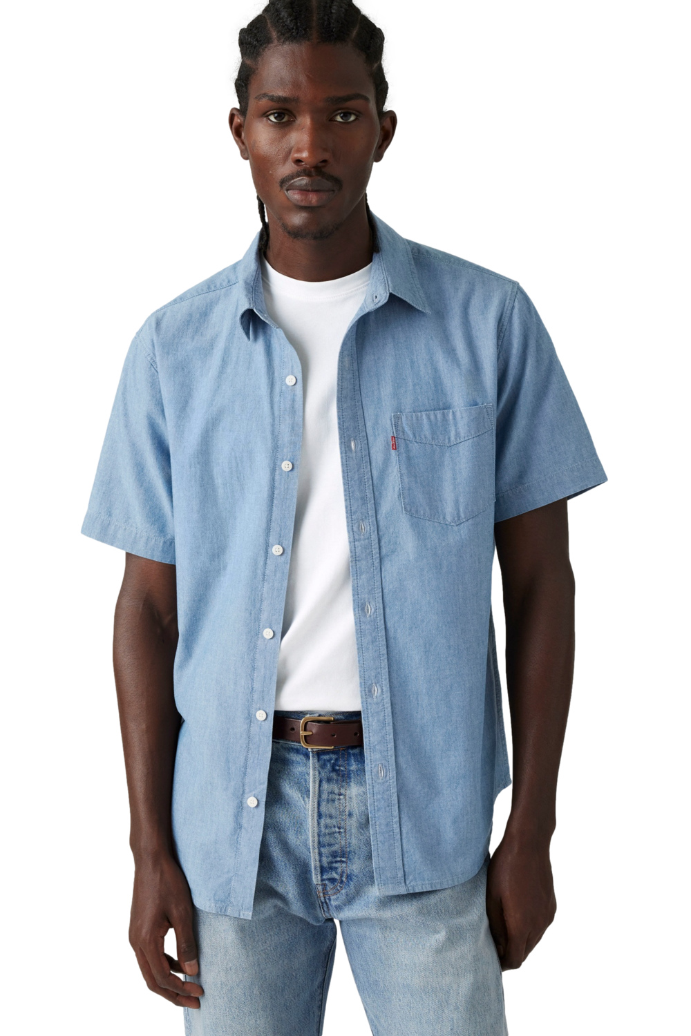 CAMISA HOMBRE CLASSIC STANDARD AZUL LEVIS 86627-0267 - 3