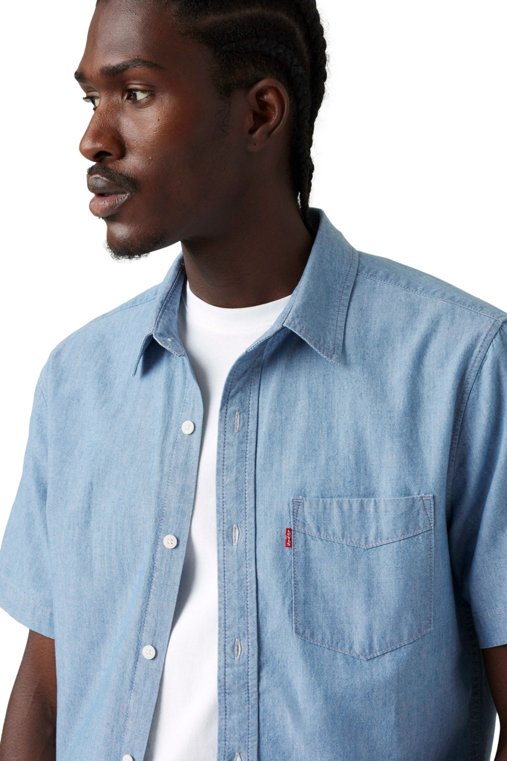 CAMISA HOMBRE CLASSIC STANDARD AZUL LEVIS 86627-0267 - 4