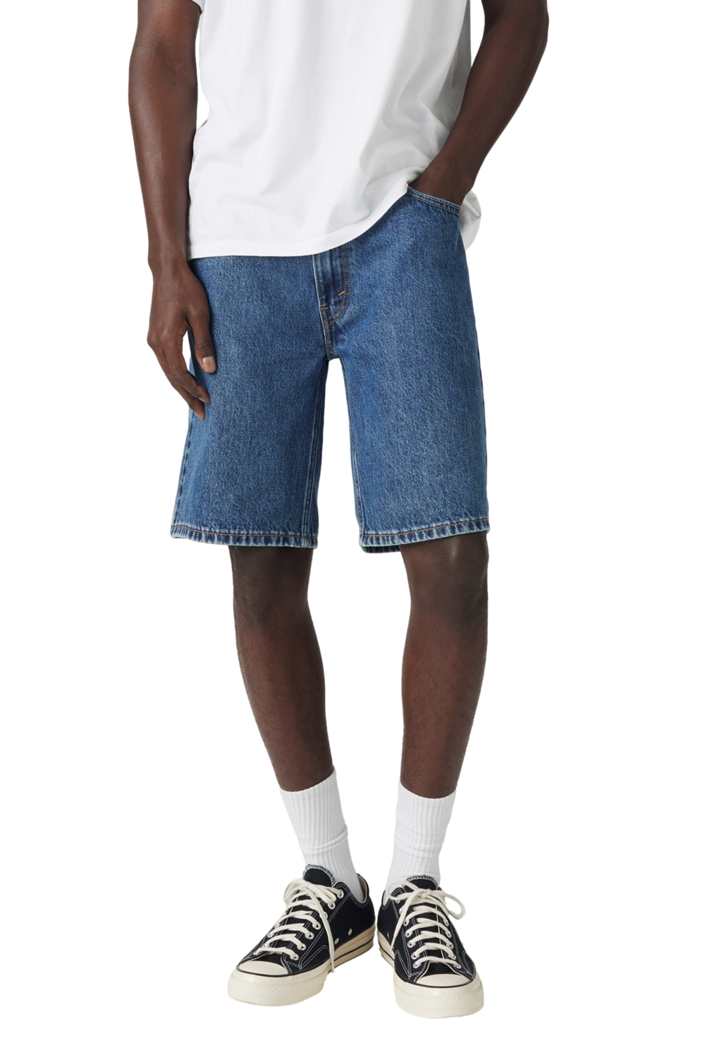 SHORTS HOMBRE 454 RELAXED AZUL LEVIS 000YB-0001 - 1