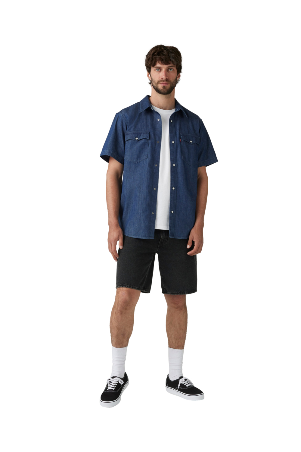 SHORTS HOMBRE 454 RELAXED NEGRO LEVIS 000YB-0009 - 4