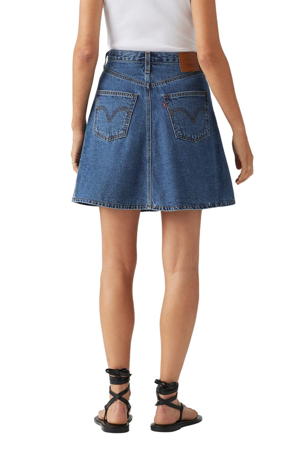 FALDA MUJER MINI FLOUNCE SKIRT AZUL LEVIS A8725-0006 - 3